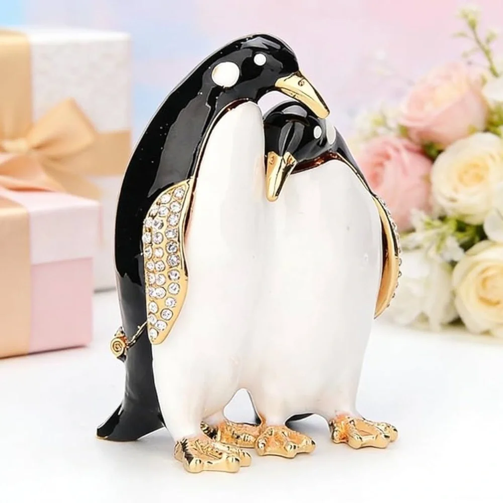 Penguin Trinket Box